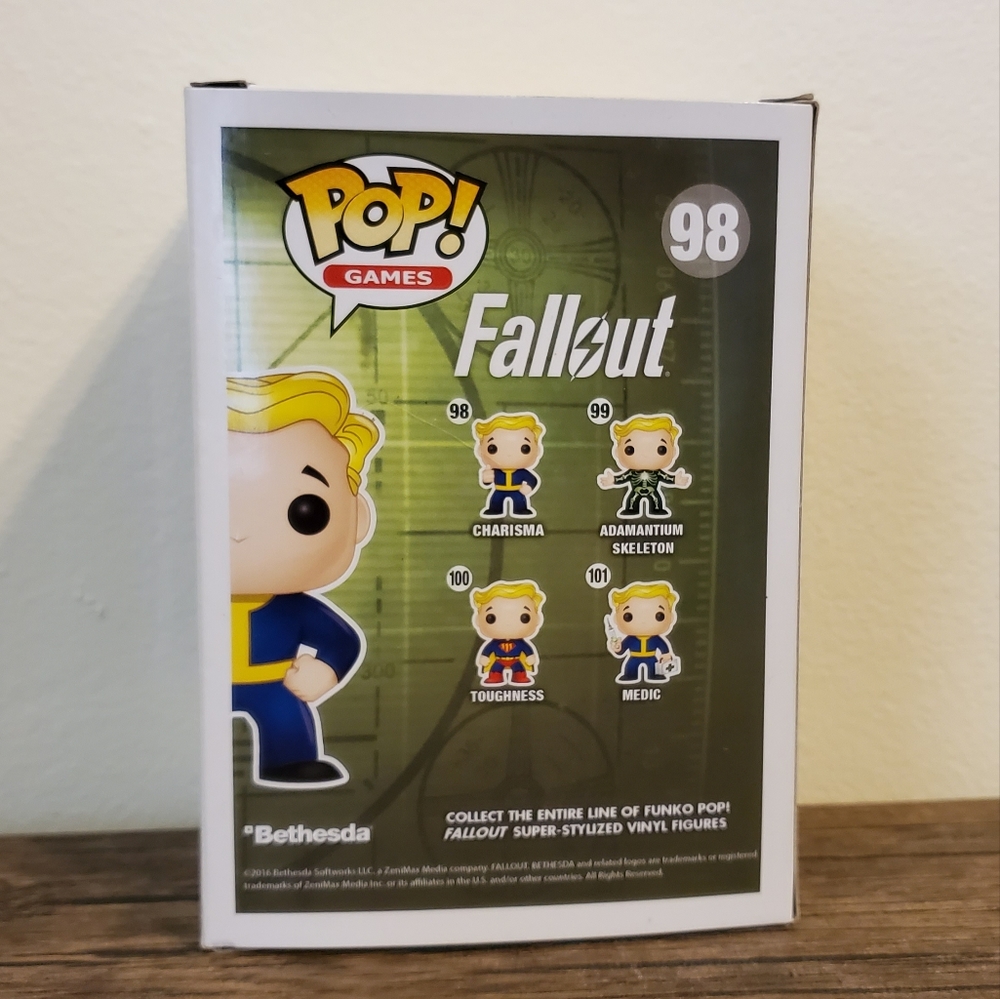 Fallout Funko POP! Games Charisma Exclusive - Picture 3 of 6